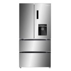 Tesla 539 Litres French Style American Fridge Freezer - Inox T571FRDX