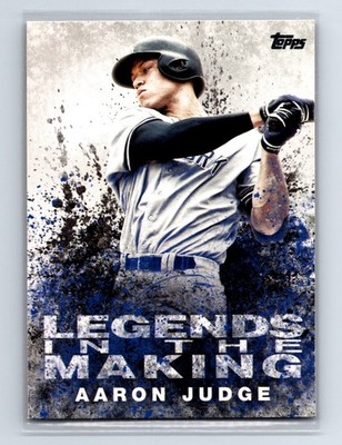 2018 Topps #LTM-AJ Aaron Judge Legends in the Making (Series 1)