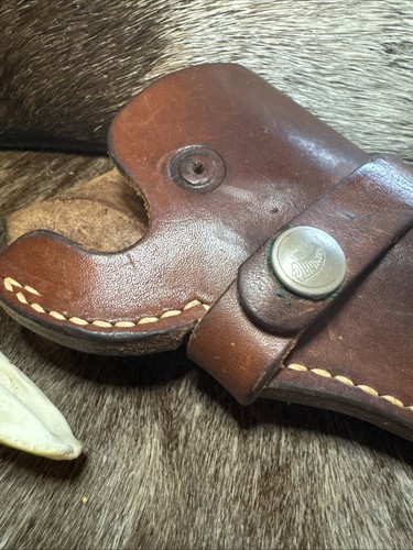 Hunter Holster 1100 45 Brown Leather Missing one strap Right Handed (OW12) - Picture 2 of 15