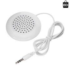 Lightweight Under Pillow Speaker: Enhanced Sleep Music Experience - White