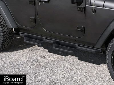 APS Off Road Pocket Steps Fit 07-18 Jeep Wrangler JK 4Dr