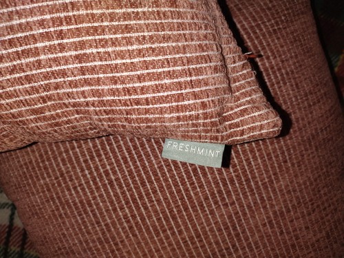 Glen Check Throw Blanket W/ Fringe & Freshmint Pillow Set 3pc Set Autumn Fall - Picture 8 of 10