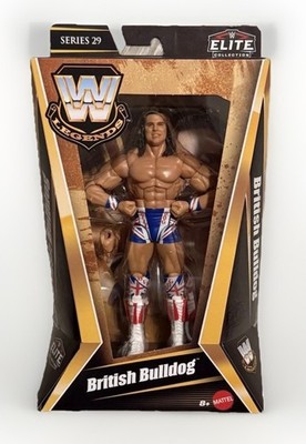 WWE Elite Legends Series 29 British Bulldog Action Figure Mattel Davey Boy Smith
