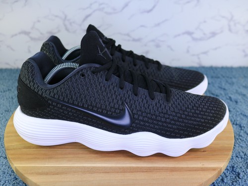 Zapatos de baloncesto Nike Hyperdunk 2017 bajos negros blancos tejidos espuma lunar para hombre EE. UU. 12 - Imagen 13 de 24