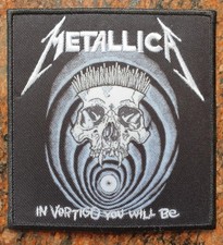Metallica In Vertigo Officially Licensed Standard Patch 9.5cm x 9cm FREE P&P