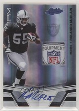 2010 Panini Absolute Memorabilia 1/1 Rolando McClain #230 Patch Auto Tag s7f