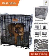 Versatile 36-Inch Dog Crate Cover: Stylish, Comfortable  Easy to Clean