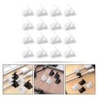  120 stücke Desktop Wire Organizer Kabelverpackungen Kabelwickler Verstellbare