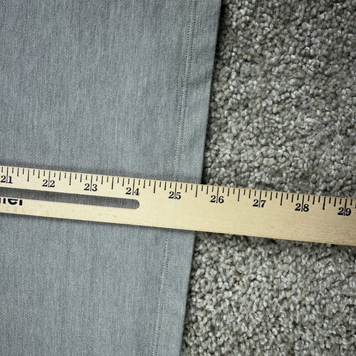 Lululemon Shirt Mens Medium Gray Pocket Tee Round Neck Short Sleeve Performance - Picture 6 of 8
