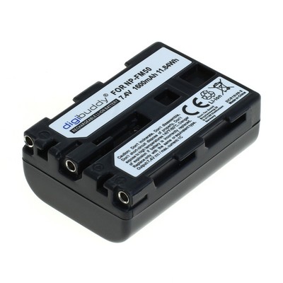 Akku für NP-FM55H / NP-FM50 / NP-QM51 - Sony Cyber-shot DSC-F707 1600mAh Kamera