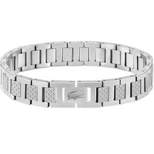 Lacoste Men's Stainless Steel Bracelet Designer Jewellery - new WITH BOX 