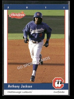 2011 Chattanooga Lookouts Anthony Jackson RC Rookie Minor League Dodgers