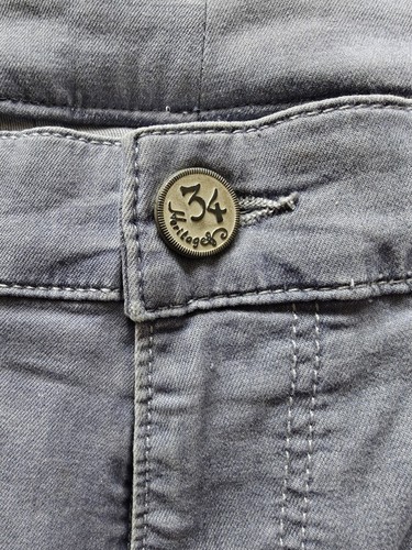Heritage 34 Men's Light Blue Denim Comfort Rise Classic Fit Pants Size 36x34 - Picture 2 of 9