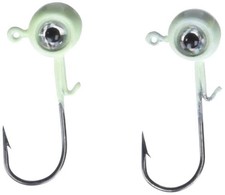 VMC Neon Moon Eye Jig 1/16oz Glow, 2PK - NME116-GL - J3