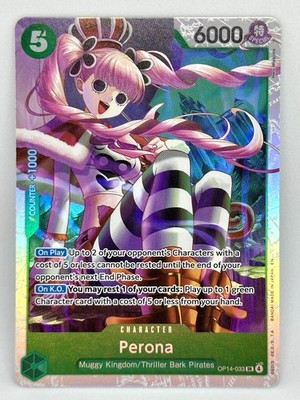 One Piece Card English - Perona OP14-033 SR - NM