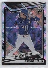 2022 Panini Elite Extra Edition Prime Numbers A 100/185 Tres Gonzalez #140 1t3