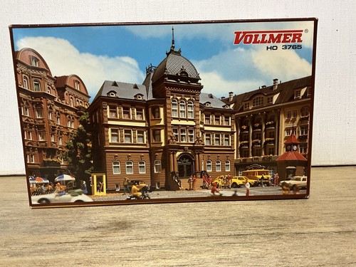 Vollmer HO 3765 Postamt Post Office Model Kit Kibri New - Bild 1 von 3
