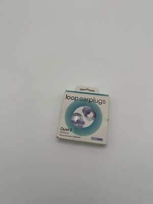 Loop Quiet 2 Earplugs for Focus Violet Noise Reduction 14 dB SNR 17 dB