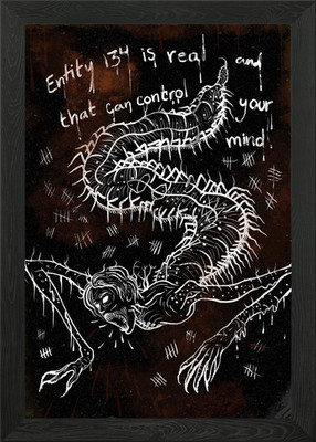 The Backrooms Entity 134 Gerahmtes Wandbild Poster Leinwanddruck Bild