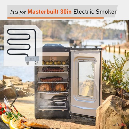 Ersatz Elektro Smoker 800 Watt MB30‘’ 800W, silber - Bild 7 von 7