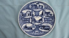 1900's Bisbee Arizona Souvenir China Plate-Copper Queen Hotel-Gardner Shaft
