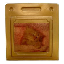 Sleeping Kitten Mini 99 Piece Puzzle Vintage in Package