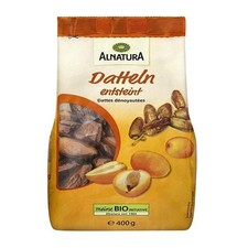 Datteln entsteint 400g Beutel Alnatura Bio Trockenfr&uuml;chte nat&uuml;rliche S&uuml;&szlig;igkeit