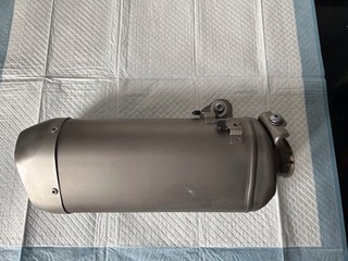 Yamaha R1 2015 19 OEM Exhaust End Can And Cover