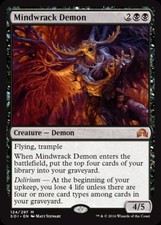 Mindwrack Demon -Foil Near Mint MTG Shadows Over Innistrad