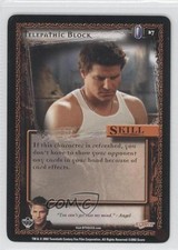 2002 Buffy the Vampire Slayer CCG Class of '99 Telepathic Block #27