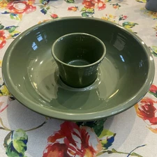 Fiesta Sage Chip and Dip 2 Piece Set
