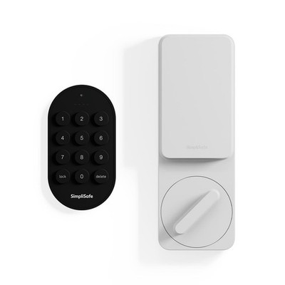 Smart Lock Series 2 White Gen 3 Home Security System SimpliSafe CA010
