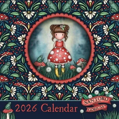 CAROUSEL WORLDWIDE Gorjuss Calendar 2026 - Art - Month To View