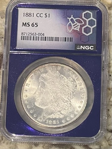 1881-CC MS65 STUNNING CARSON CITY  Morgan🔥 PCGS MS65