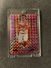 2024 Panini Mosaic Pink George Karlaftis Prizm #111 Kansas City Chiefs NFL