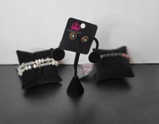 Lot Of 3 Paparazzi Pieces Earrings 2 Bracelet NIP