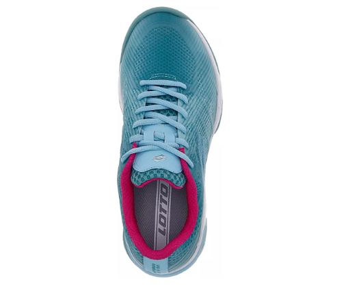 Lotto Mirage 300 III Speed, Women’s size 9 Tennis Shoe/Pickle Ball Color: Aqua - Picture 2 of 7