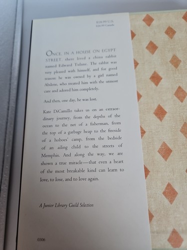 A Miraculous Journey of Edward Tulane | 1st Edition 1st Printing - Picture 4 of 9