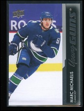 Marc Michaelis YG 2021-22 Upper Deck #235 Rookie Vancouver Canucks EX or Better