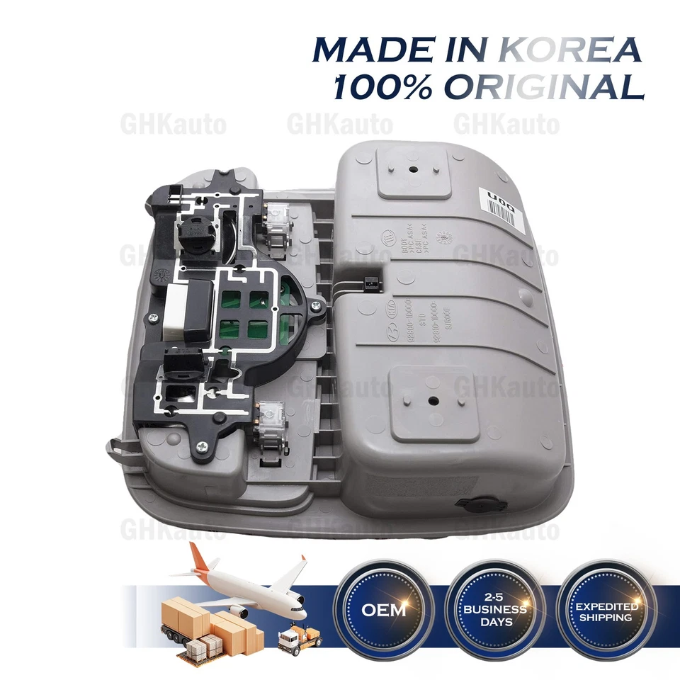 Conjunto de lámpara de mapa GENUINA 928101D000QW para Kia Rondo 2007-2012 Foto 2 de 4