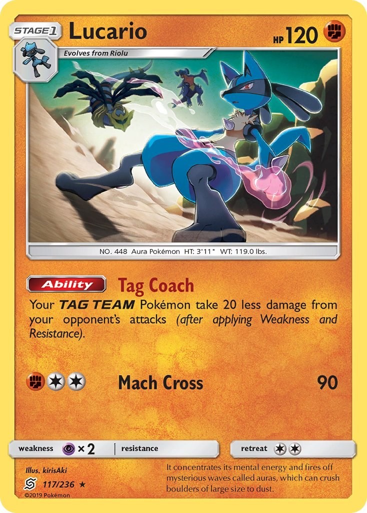 Lucario 117/236 SM - Unified Minds MP EN