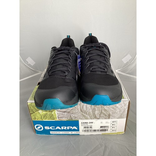 Scarpa Herren Rush GTX wasserdichte Wanderschuhe schwarz/blau - Größe US 9,5 - NEU - Bild 2 von 7