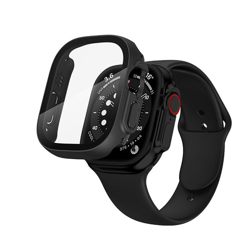 0.2mm Tempered Glass Case Cover Screen Protector For iWatch Series 8 Ultra 49MM - Photo 7 sur 14