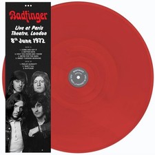 Badfinger - Live At Paris Theatre. London 8Th June 1972 (Red Vinyl) LP Vinyl