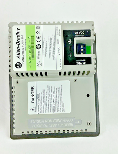 ALLEN BRADLEY 2711P-T6M20D PANELVIEW PLUS SER.D 24VDC 25W - Picture 8 of 8