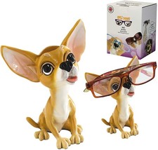 Image of Optipaws Chihuahua Sitting Glasses Holder Figurine New in Gift Box