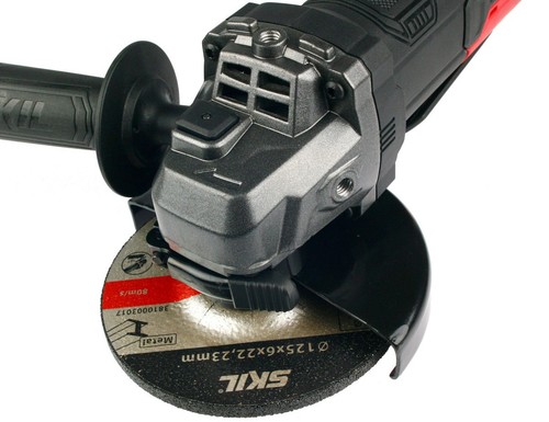 AMOLADORA ANGULAR SKIL 125MM 720W 9131 CON SISTEMA CLIC Y BLOQUEO DE HUSILLO - Imagen 9 de 12