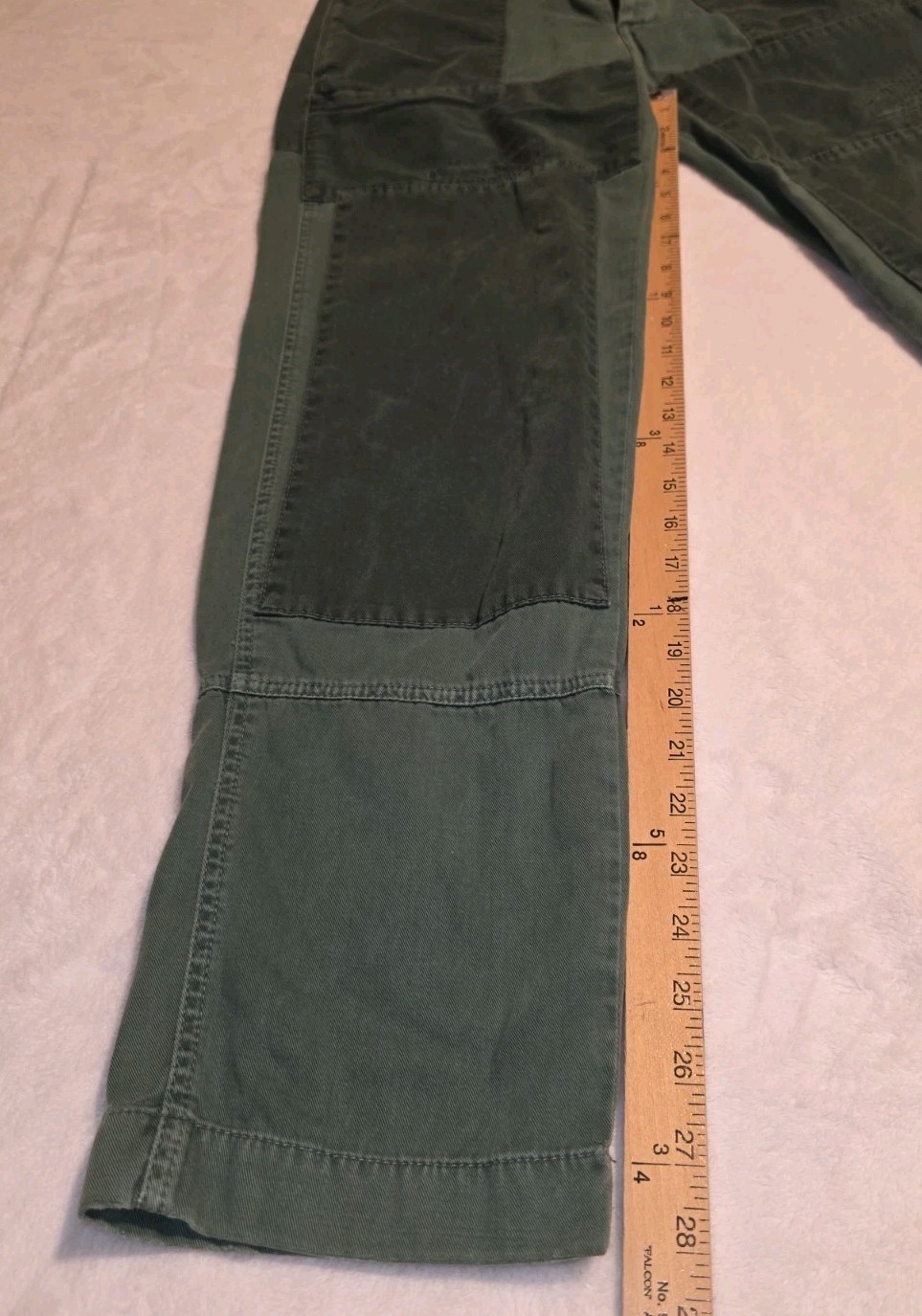 J. Crew Women’s Patchwork Button Fly Drawstring G… - image 7