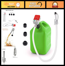 Battery-Powered Fuel Transfer Pump with Auto-Stop, Leak Protection, 3.2 GPM, 58"