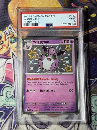Wigglytuff graded PSA 9 for sale on eBay